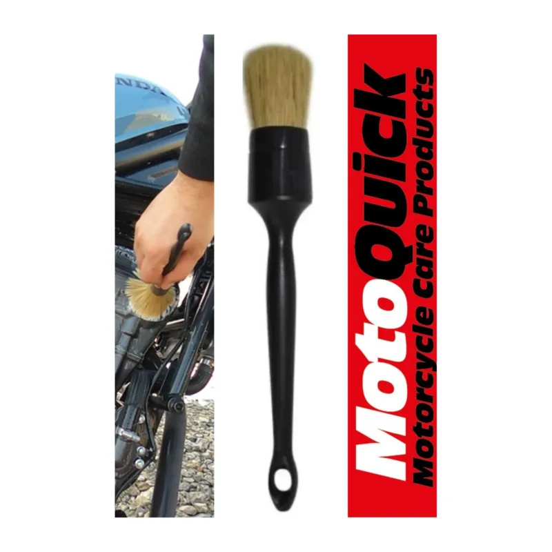 Chemical-resistant detailing brush · MotoQuick