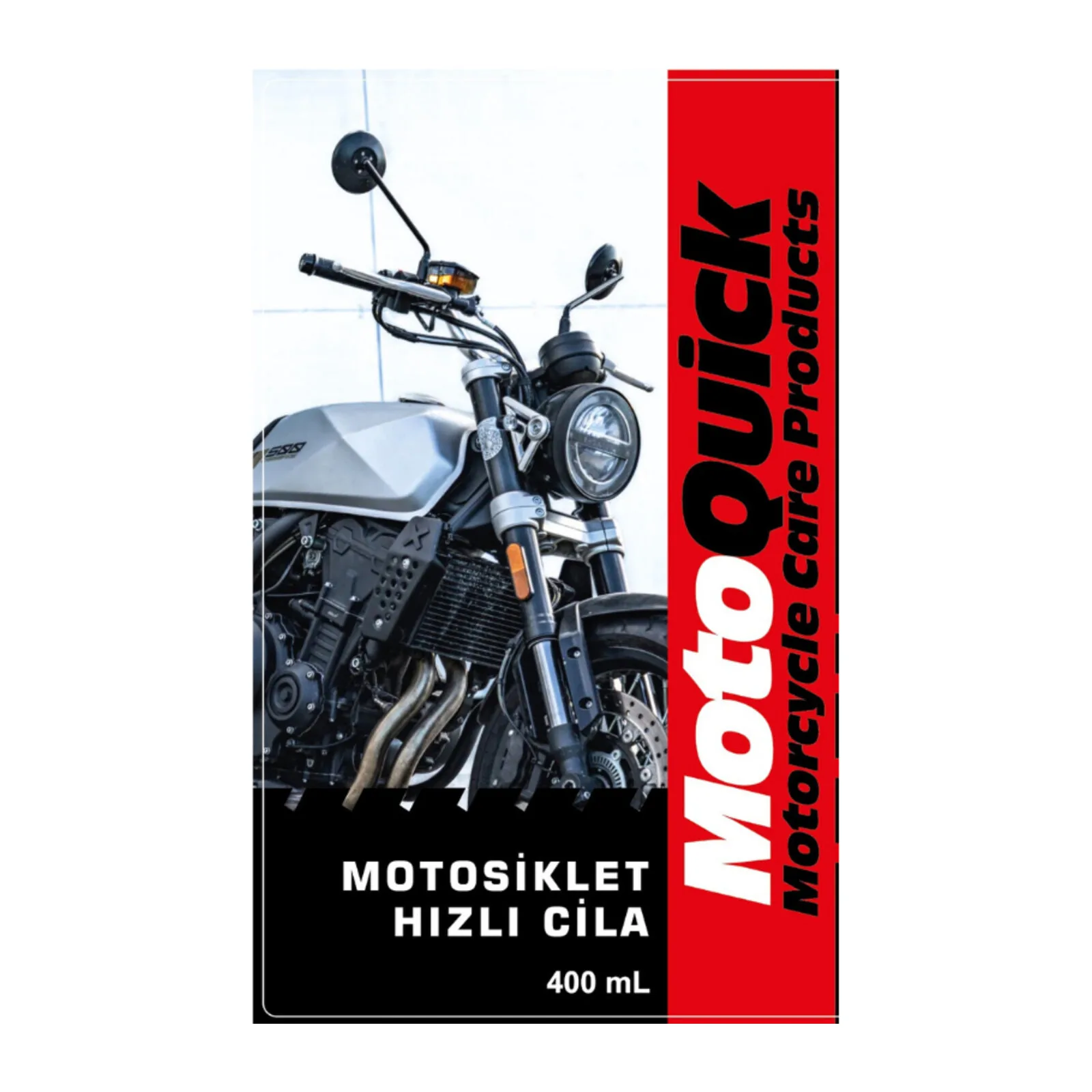 Quick wax 400 ml, ceramic-infused · MotoQuick
